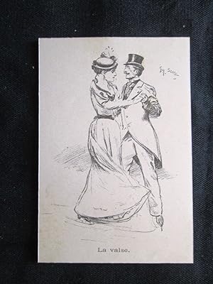 Immagine del venditore per Pattinaggio mondano   Il valzer Incisione del 1894 venduto da LIBRERIA IL TEMPO CHE FU