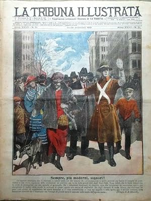 Immagine del venditore per La Tribuna Illustrata 28 Dicembre 1919 Lavoro Moneta Cinema Finlandia Arte Ballo venduto da LIBRERIA IL TEMPO CHE FU