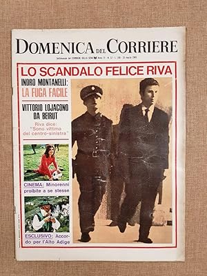 Seller image for La Domenica del Corriere 25 Marzo 1969 Ermanno Lavorini Magia Felice Riva Tibet for sale by LIBRERIA IL TEMPO CHE FU