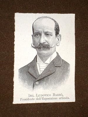 Seller image for Comitato delle Esposizioni Riunite di Milano nel 1894 Ingegnere Ludovico Barb for sale by LIBRERIA IL TEMPO CHE FU