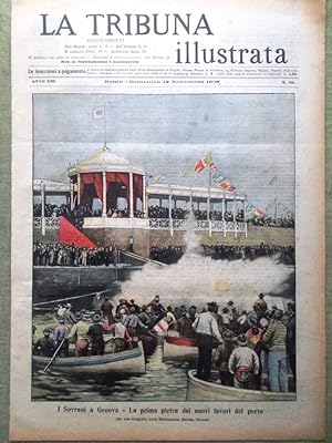 Seller image for La Tribuna Illustrata 12 Novembre 1905 Mostra Chieti Malocchio Porto Genova Papa for sale by LIBRERIA IL TEMPO CHE FU