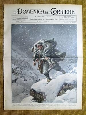 Seller image for La Domenica del Corriere 26 febbraio 1933 Milizia - Farner - Platone Aristotele for sale by LIBRERIA IL TEMPO CHE FU