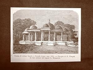 Immagine del venditore per Baroda nel 1863 Tomba di Allum Sayed India venduto da LIBRERIA IL TEMPO CHE FU