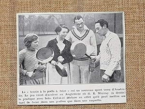 Immagine del venditore per In Inghilterra nel 1936 Il tennis con le padelle G.R. Murray Regno Unito venduto da LIBRERIA IL TEMPO CHE FU