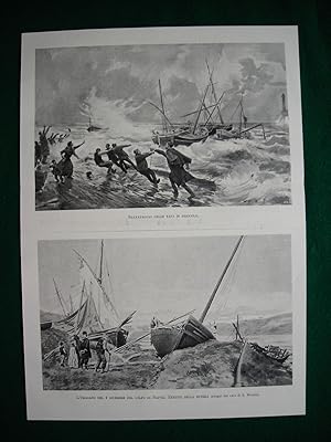 Seller image for Nel 1897 l'uragano nel Golfo di Napoli - Effetti della bufera for sale by LIBRERIA IL TEMPO CHE FU