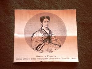 Seller image for Attrice di Teatro Giacinta Pezzana di Torino nel 1860 for sale by LIBRERIA IL TEMPO CHE FU