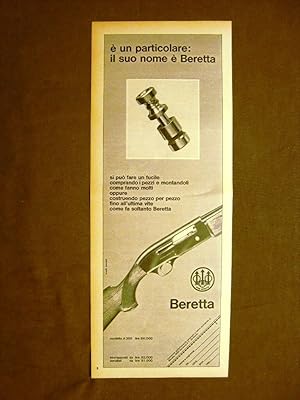 Seller image for Fucile Beretta Mod. A 300 Costo Lire 84.000 Pubblicit vintage anni '70 for sale by LIBRERIA IL TEMPO CHE FU