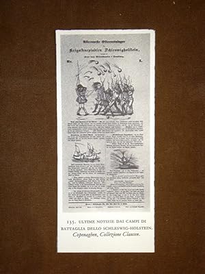 Immagine del venditore per Notizie dai campi di battaglia Schleswig-Holstein Stampa popolare Scandinavia venduto da LIBRERIA IL TEMPO CHE FU