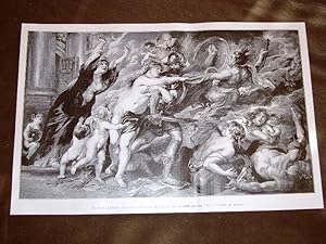 Seller image for L'Idea antica della Guerra Allegoria di Rubens Galleria Pitti a Firenze nel 1905 for sale by LIBRERIA IL TEMPO CHE FU