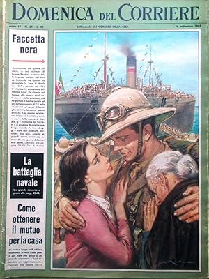 Seller image for La Domenica del Corriere 26 Settembre 1965 Africa Faccetta Nera Misteri Carcere for sale by LIBRERIA IL TEMPO CHE FU