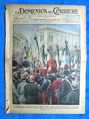 Immagine del venditore per La Domenica del Corriere 25 settembre 1921 Mons.Ratti - Frankfurt - Ku-Klux-Klan venduto da LIBRERIA IL TEMPO CHE FU