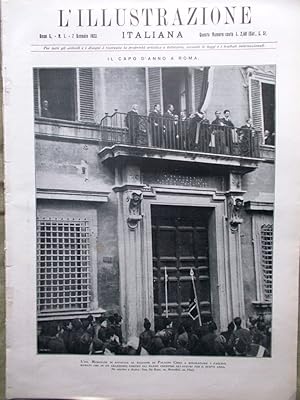 Immagine del venditore per L'Illustrazione Italiana del 7 Gennaio 1923 Sahara Mussolini Ferrari Garian Rio venduto da LIBRERIA IL TEMPO CHE FU