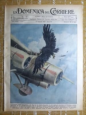 Immagine del venditore per La Domenica del Corriere 21 febbraio 1937 Caproni - Firenze - Conte Rosso venduto da LIBRERIA IL TEMPO CHE FU