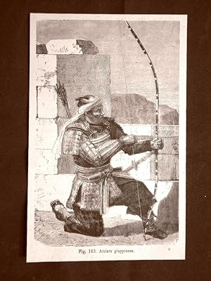 Seller image for Un arciere giapponese nel 1883 Giappone Moda e costume for sale by LIBRERIA IL TEMPO CHE FU