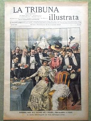 Immagine del venditore per La Tribuna Illustrata 5 Novembre 1905 Eleonora Duse Calabria Sardegna Benevento venduto da LIBRERIA IL TEMPO CHE FU