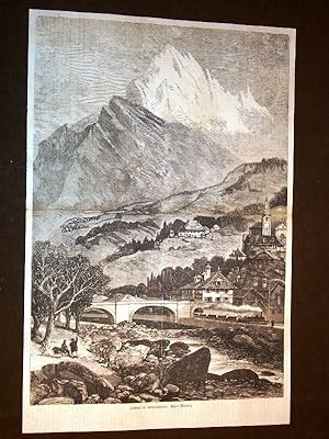 Seller image for Treno e ferrovia lungo il Moncenisio Saint Michel nel 1869 for sale by LIBRERIA IL TEMPO CHE FU