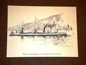 Seller image for Regia Marina d'Italia nel 1889 Torpediniera d'alto mare Sparviero for sale by LIBRERIA IL TEMPO CHE FU