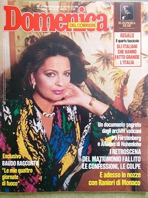 Seller image for La Domenica del Corriere 2 Aprile 1987 Giorgieri Pippo Baudo Gilas Proietti Tv for sale by LIBRERIA IL TEMPO CHE FU