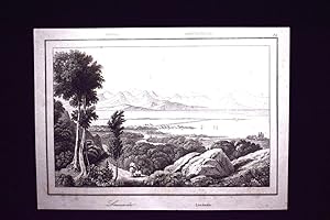 Seller image for Isola Leuca o Leucade, Grecia Incisione del 1850 L'Univers pittoresque for sale by LIBRERIA IL TEMPO CHE FU