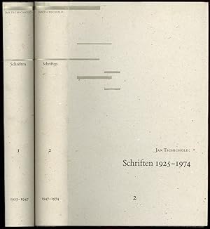 Schriften 1925-1974. Ausgabe in zwei Bänden. Herausgegeben von Günter Bose und Erich Brinkmann. 2...