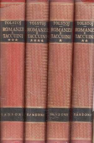 Romanzi e taccuini ( 4 vol.)