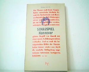 Schauspiel Hannover - Spielzeit 1993/94.