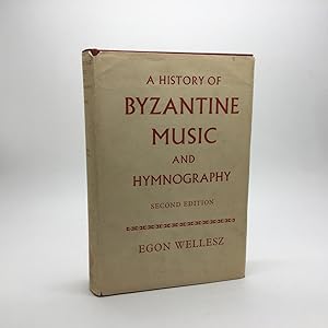 Immagine del venditore per A HISTORY OF BYZANTINE MUSIC AND HYMNOGRAPHY. venduto da Any Amount of Books