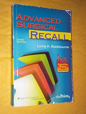 Seller image for Advanced Surgical Recall 3rd edition for sale by Livresse
