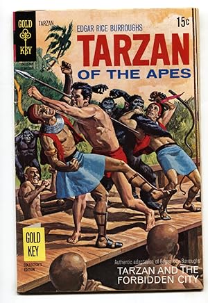 Image du vendeur pour Tarzan #190 1970-Gold Key-Edgar Rice Burroughs-Tarzan & The Forbidden City-Norris-Royer-Leopard Girl-FN- mis en vente par DTA Collectibles