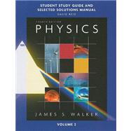 Seller image for Study Guide and Selected Solutions Manual for Physics, Volume 2 for sale by eCampus