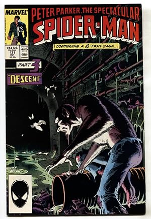 Immagine del venditore per SPECTACULAR SPIDER-MAN #131-Kraven's Last Hunt-comic book VF/NM venduto da DTA Collectibles
