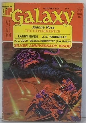 Seller image for The Experimenter" By Joanna Russ In Galaxy Science Fiction: October 1975. Silver Anniversary Issue for sale by S. Howlett-West Books (Member ABAA)