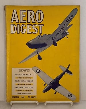 Imagen del vendedor de AERO Digest October 1940 (Vol. 37, No. 4) a la venta por S. Howlett-West Books (Member ABAA)