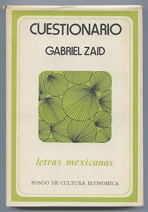 Bild des Verkufers fr Cuestionario: Poemas 1951-1976: Letras Mexicanas zum Verkauf von Between the Covers-Rare Books, Inc. ABAA