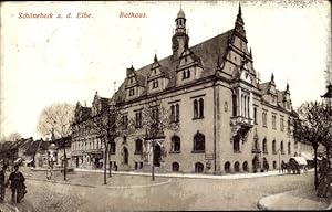 Bild des Verkufers fr Ansichtskarte / Postkarte Schnebeck an der Elbe, Rathaus zum Verkauf von akpool GmbH