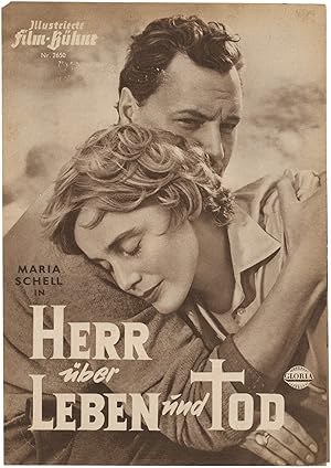 Herr über Leben und Tod [Man in Life and Death] (Original program for the 1955 film)