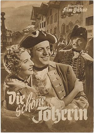 Die schöne Tölzerin [The Beautiful Troll] (Original program for the 1952 German film)