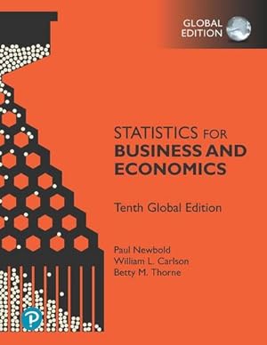 Imagen del vendedor de Statistics for Business and Economics, Global Edition a la venta por BuchWeltWeit Ludwig Meier e.K.