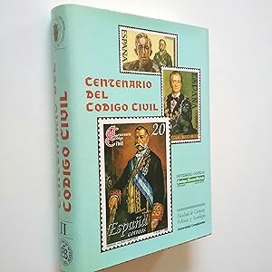 Bild des Verkufers fr Centenario del Cdigo Civil. Tomo II zum Verkauf von MAUTALOS LIBRERA