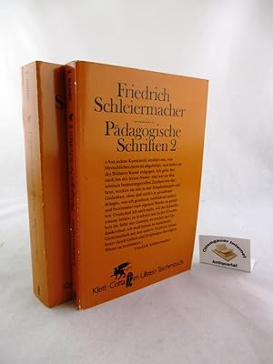 Bild des Verkufers fr Pdagogische Schriften I . Die Vorlesungen aus dem Jahre 1826. Unter Mitwirkung von Theodor Schulze herausgegeben von Erich Weniger. Band II: Pdagogische Abhandlungen und Zeugnisse. Ullstein-Buch ; Nr. 39078 , 39059. : Klett-Cotta im Ullstein-Taschenbuch zum Verkauf von Chiemgauer Internet Antiquariat GbR