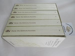 Die göttliche Komödie. Italienisch und Deutsch. Übersetzt von Hermann Gmelin. SECHS (6) Bände. Dr...
