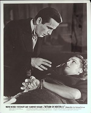 Seller image for The Return of Doctor X 8 x 10 Still 1939 Humphrey Bogart, Rosemary Lane for sale by AcornBooksNH
