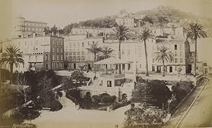 Seller image for France Hyeres place des Hotels Old Photo Boissonnas 1900 for sale by Bits of Our Past Ltd
