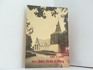 Bild des Verkufers fr 800 Jahre Kirche in Oberg. 1189 - 1989. zum Verkauf von Antiquariat Ehbrecht - Preis inkl. MwSt.