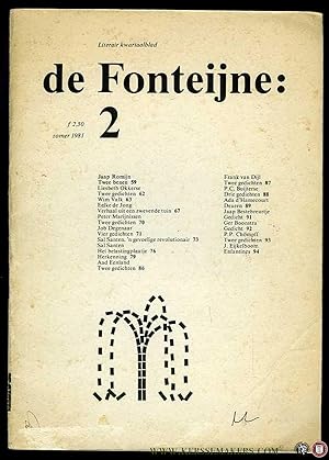 Bild des Verkufers fr de Fonteijne: 2. Literair kwartaalblad. Zomer 1981 zum Verkauf von Emile Kerssemakers ILAB