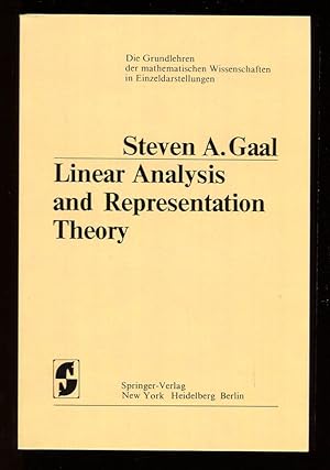 Seller image for Linear Analysis and Representation Theory for sale by McBook