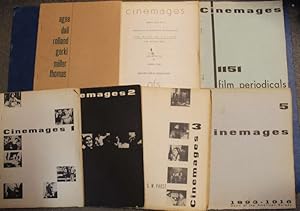 Cinemages. 7 Ausgaben Vol. I, No. 1 No. 2: Jean Epstein No. 3: Six Talks on G. W. Pabst Vol. I, N...