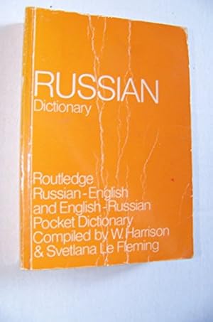 Bild des Verkufers fr Russian-English, English-Russian Dictionary zum Verkauf von WeBuyBooks