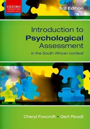 Bild des Verkufers fr Introduction to Psychological Assessment 3e zum Verkauf von WeBuyBooks
