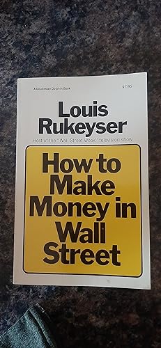 Seller image for How To Make Money in Wall Street for sale by Darby Jones